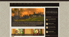 Desktop Screenshot of lostmathom.org